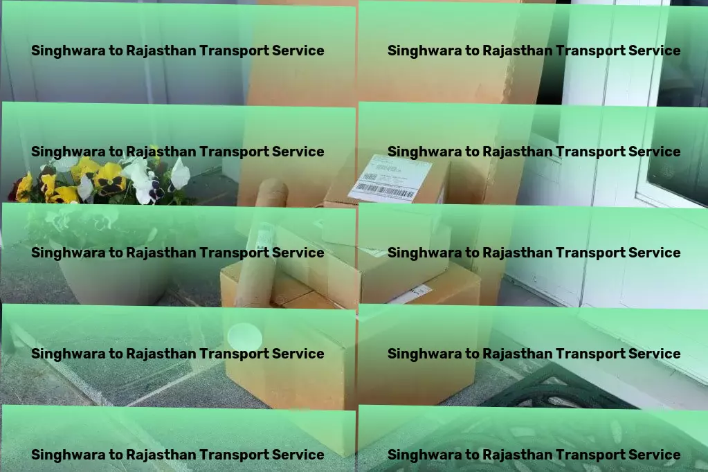 Singhwara to Rajasthan Bike Transport And Scooty Courier Local goods shipment solutions